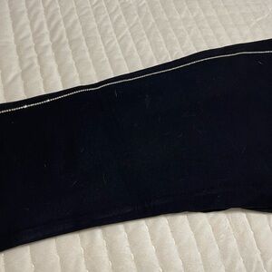 Liz Claiborne Black Leggings with Gem Accents